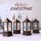 Christmas Table Decoration Glitter Snow LED Box