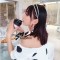 Rhinestone Luxury Shiny Double Full Crystal Side Hair Bands