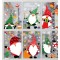 Christmas Small Elf Static Cling Stickers Window Decoration